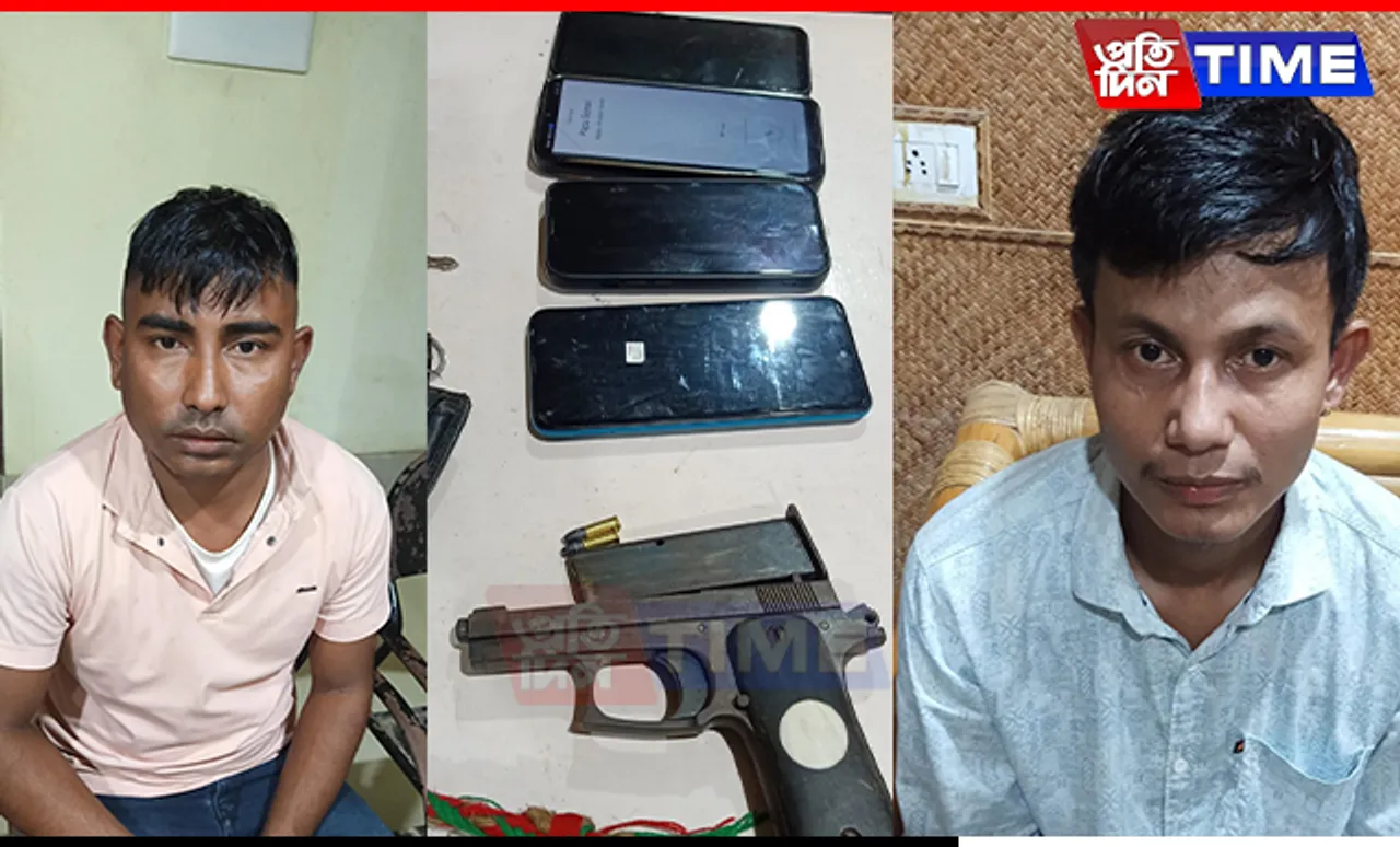 Assam: Two Arrested with Firearm and Ammunition in Sonari